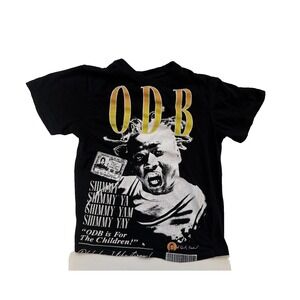 Ol Dirty Bastard ODB Shirt Mens SM Black Reason For The Children Hip Hop Rap